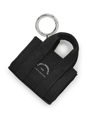 Karl Lagerfeld Rue St-Guillaume keychain - Black