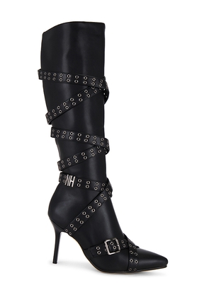 NIIHAI Nii Hai Strappy Boots in Black. Size 37. Also in 36.