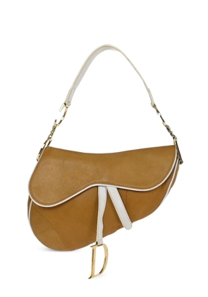 Christian Dior Pre-Owned 2000 Saddle leather handbag - Neutrals
