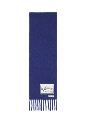 Lanvin fringed scarf - Blue