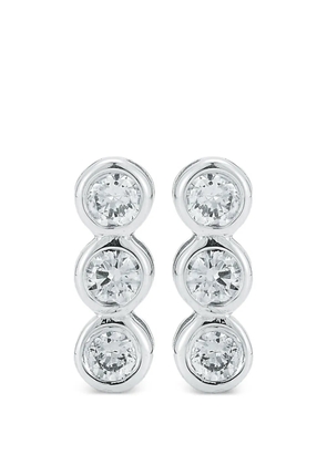 Mateo Trio diamond earrings - Silver