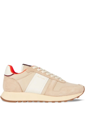 Paul Smith Eighties stripe panel sneakers - Neutrals