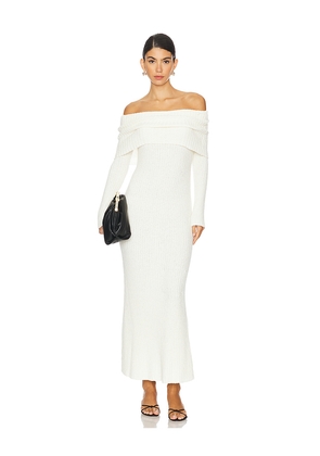 Lovers and Friends Sade Maxi Knit Dress in Ivory. Size S. Also in XS.