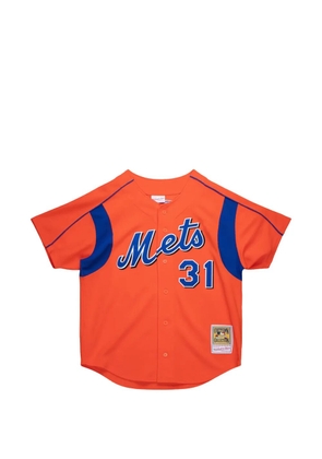 Mitchell & Ness buttoned short-sleeved jersey - Orange