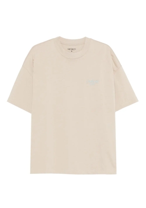 Carhartt WIP Signature Script T-shirt - Neutrals