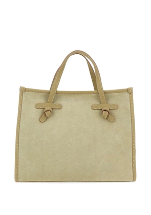 GIANNI CHIARINI 32 Miss Marcella logo-patch tote bag - Green
