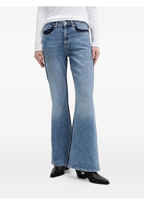 Karl Lagerfeld Jeans flared-leg jeans - Blue