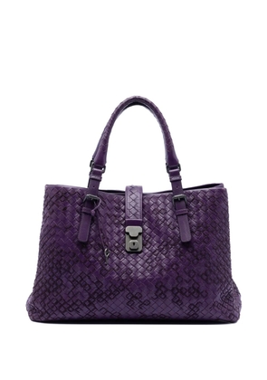 Bottega Veneta Pre-Owned 2012-2025 Medium Nappa Intrecciato Roma tote bag - Purple