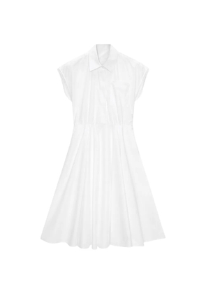 MSGM pocket midi dress - White