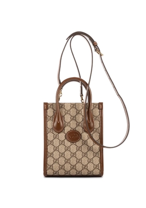 Gucci Pre-Owned micro GG-canvas tote bag - Neutrals