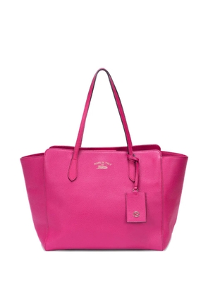 Gucci Pre-Owned Swing leather tote bag - Pink