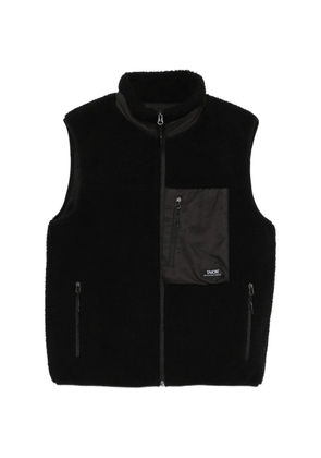 Taion zip-up gilet - Black