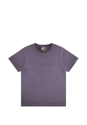 AAPE BY *A BATHING APE® logo-embossed T-shirt - Purple