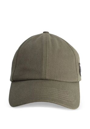 Maison Kitsuné fox-patch baseball cap - Green