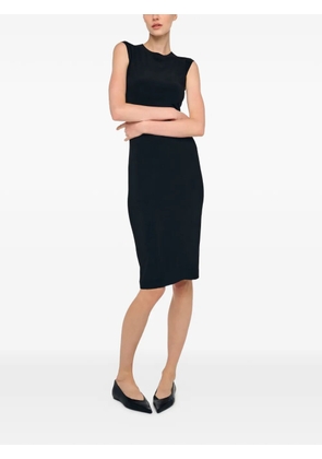 Norma Kamali sleeveless midi dress - Black