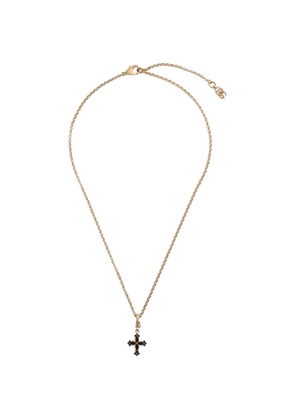 Dolce & Gabbana cross-pendant necklace - Gold