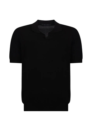 Tagliatore polo-collar T-shirt - Black