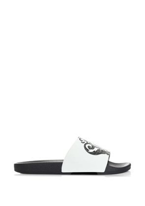 Just Cavalli printed slides - White
