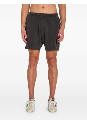 Stone Island logo patch shorts - Grey