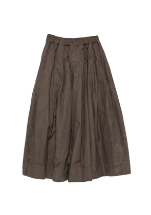 Ricorrrobe elasticated-waist midi skirt - Grey