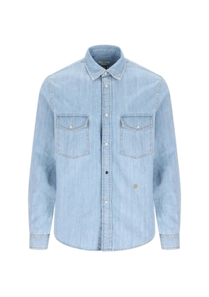 Jacob Cohën patch pocket shirt - Blue