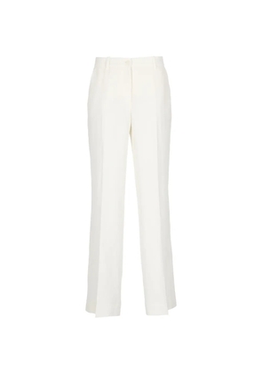P.A.R.O.S.H. belt-loops four-pockets trousers - White