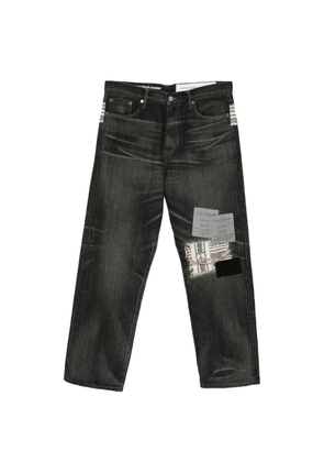 Yohji Yamamoto × Nh Savage five-pockets jeans - Black
