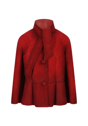 Prada suede jacket - Red