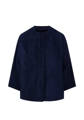 Salvatore Santoro crew-neck jacket - Blue