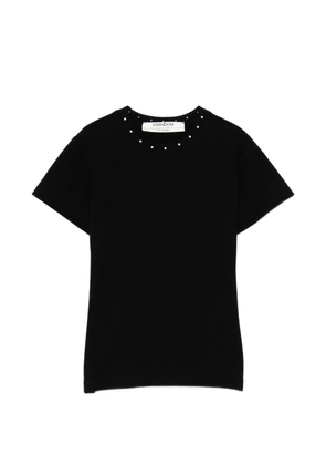 Kimhekim pearl embelished T-shirt - Black
