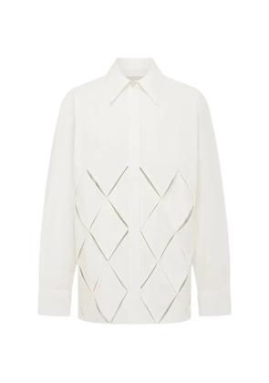 ALEMAIS Cece cut-out shirt - White