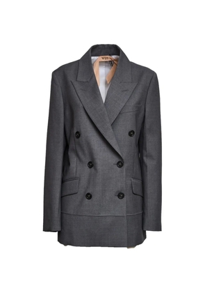 Nº21 double-breasted blazer - Grey