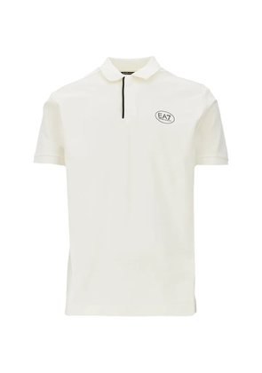 Ea7 Emporio Armani logo polo - Neutrals