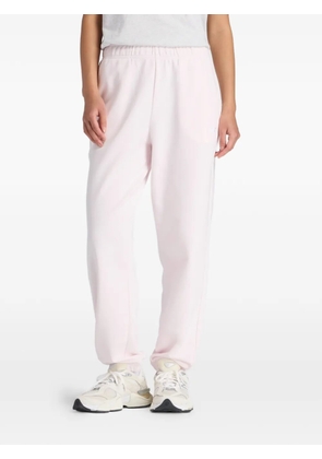 New Balance logo-detail track pants - Pink