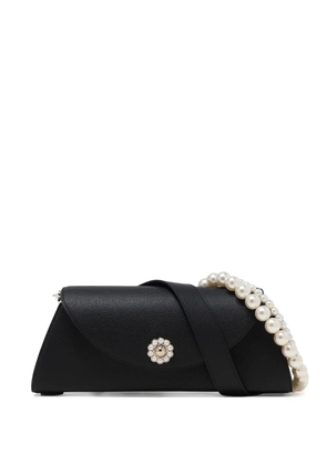 Simone Rocha Valentine leather shoulder bag - Black