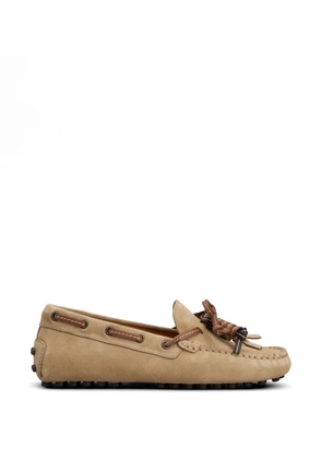 Tod's Gommino suede loafers - Neutrals
