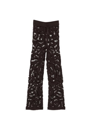 PINKO crochet trousers - Brown