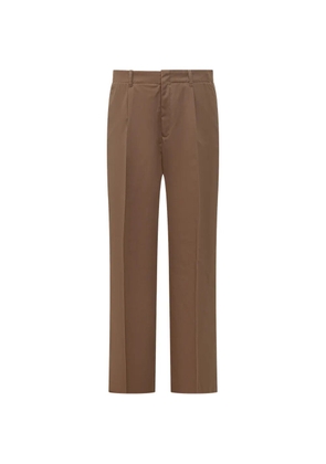 OUR LEGACY pleated borrowed chino trousers - Brown