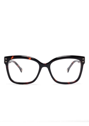 Carolina Herrera butterfly-frame glasses - Brown