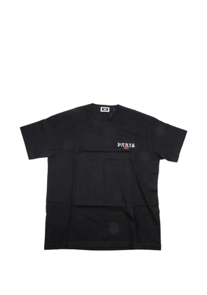 KITH eiffel-cafe logo T-shirt - Black