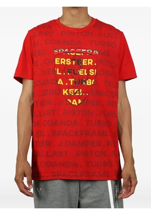 PUMA x Scuderia Ferrari shield-graphic T-shirt - Red