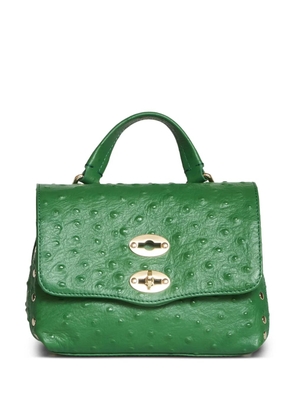 Zanellato Postina studs leather satchel - Green