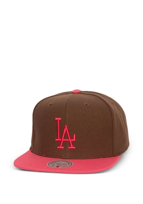 Mitchell & Ness The Damn embroidered snapback cap - Brown