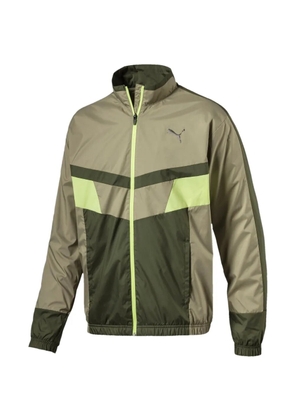 PUMA Retro Woven logo-detail jacket - Neutrals