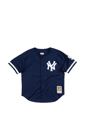 Mitchell & Ness 1999 New York Yankees logo-detail shirt - Blue