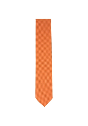 Eton polka dot tie - Orange