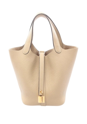 Hermès Pre-Owned 2025 Clemence Picotin Lock 18 handbag - Brown