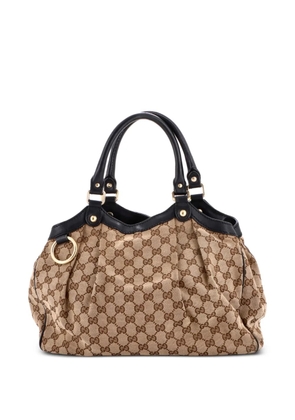 Gucci Pre-Owned Sukey GG Canvas with Leather Medium tote bag - Brown