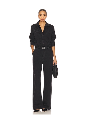 LEVI'S Rinoa Wide Leg Jumpsuit in Black. Size S. Also in L, XL.