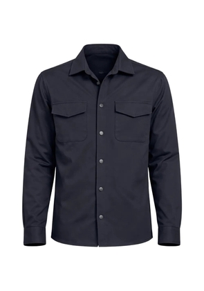 PATRICK ASSARAF pocket buttoned jacket - Blue